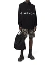 GIVENCHY LOGO-EMBROIDERED HOODIE