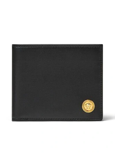 Versace Medusa Biggie Wallet In Black