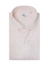 Finamore 1925 Slim-fit Shirt In Pink & Purple