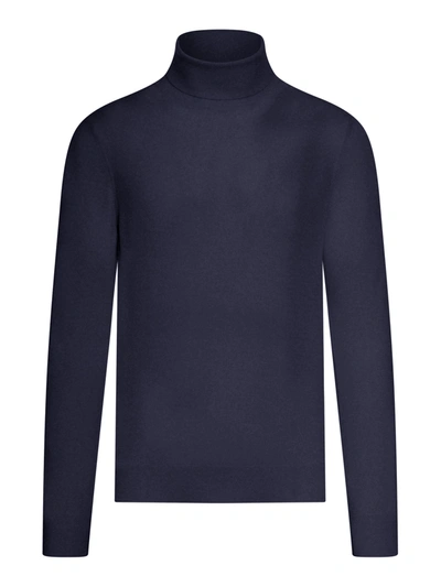 Nome Turtleneck Jumper In Light Blue