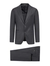 Tagliatore Wool Suit In Grey