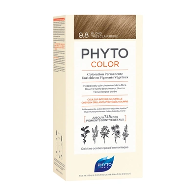 Phyto Color In 9.8 Very Light Beige Blond