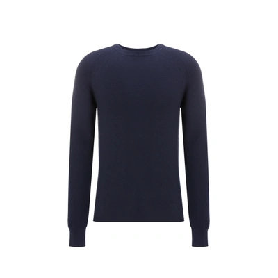 Dockers Pull Col Rond En Coton Organique In Blue