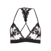 Fleur Of England Onyx Boudoir Bra In Black