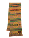 Pierre-louis Mascia Geometric-print Scarf In Neutrals
