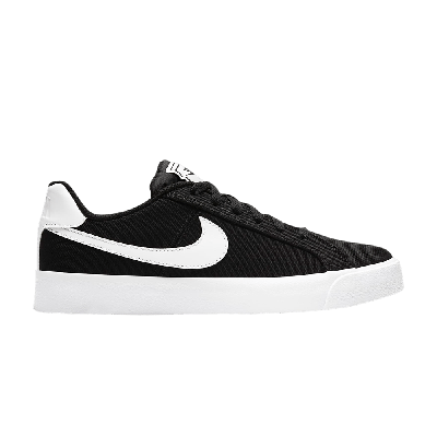 Pre-owned Nike Wmns Court Royale Ac Canvas 'black White'