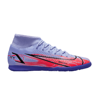 Pre-owned Nike Kylian Mbappé X Mercurial Superfly 8 Club Ic 'flames' In Purple