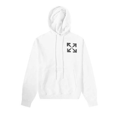 Pre-owned Off-white Single Arrow Over Hoodie 'white/black'