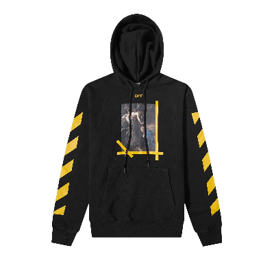 Pre-owned Off-white Diag Arrow Slim Hoodie 'black/white'