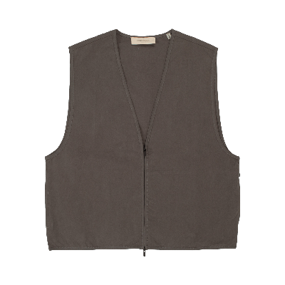 Pre-owned Essentials Fear Of God  Vest 'off Black'