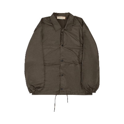 Pre-owned Essentials Fear Of God  Coaches Jacket 'off Black'