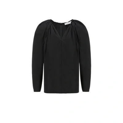 Givenchy Cotton Blouse With Puff Sleeves