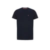 Tommy Hilfiger Brand-embroidered Regular-fit Stretch-cotton Jersey T-shirt In Navy