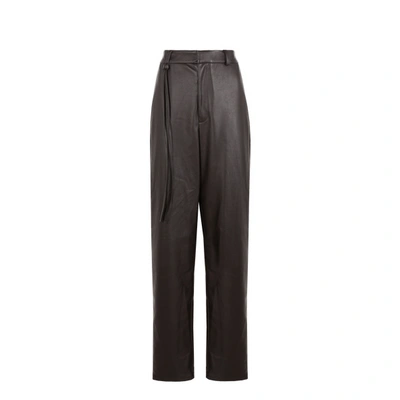 Roseanna Leather-effect Trousers