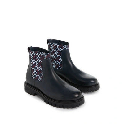 Tommy Hilfiger Th Leather Ankle Boots