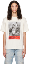 HERON PRESTON OFF-WHIT HERON T-SHIRT