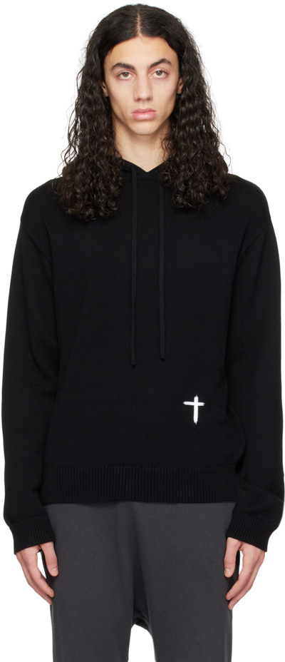 Rta Men's Martin Knit Hoodie In Black