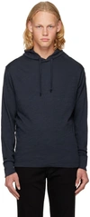 RAG & BONE NAVY CLASSIC FLAME HOODIE