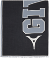 Givenchy Black Logo Scarf In Black