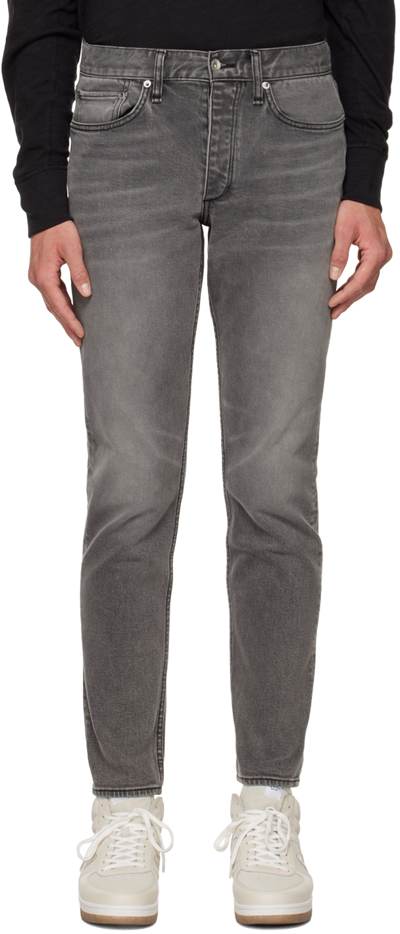 Rag & Bone Gray Fit 2 Jeans In Greyson