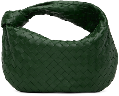 Bottega Veneta Green Teen Jodie Bag In 3035 Raintree Gold