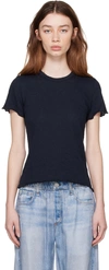 RAG & BONE BLACK GEMMA T-SHIRT