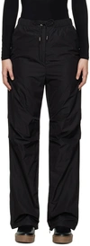 MAX MARA BLACK AGAMIA TROUSERS