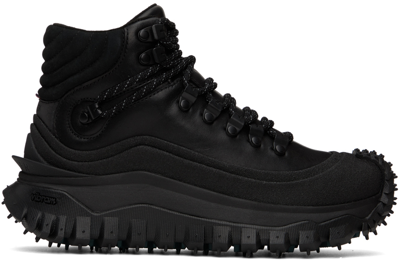 Moncler Black Trailgrip Gtx Sneakers In Schwarz