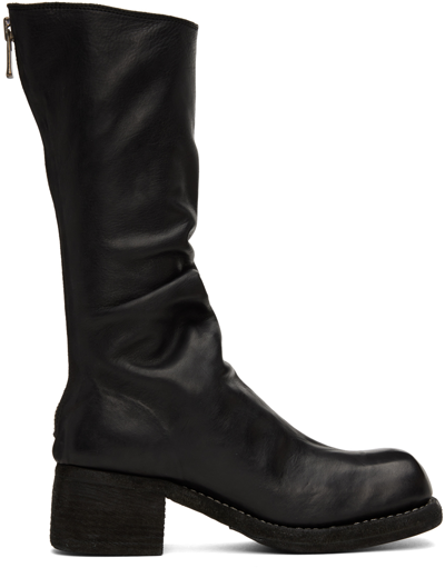 Guidi Black 9089 Boots In Blkt