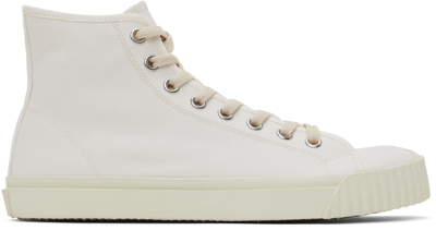 Maison Margiela White Tabi Trainers In T1003 White