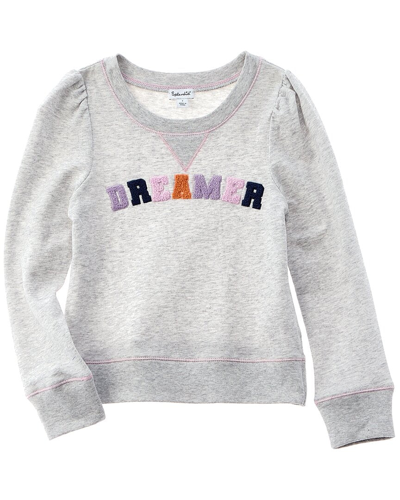 Splendid Kids'  Dreamer Sweatshirt In Grey