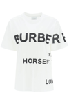 BURBERRY HORSEFERRY-PRINT T-SHIRT