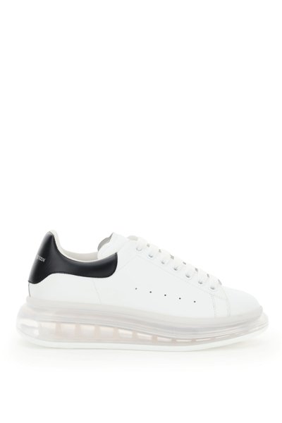 Alexander Mcqueen White Leather Oversized Sneakers