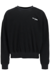 We11 Done 1506 Logo Sweatshirt In Black