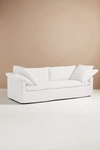 Anthropologie Upcycled Wells Sofa In White