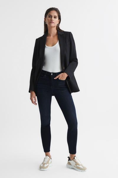 Reiss Mid Blue Good Legs Sculpting Skinny Jeans