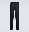 Lanvin Straight Denim Pants In Midnight Blue