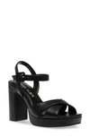 Anne Klein Zada Platform Sandal In Black