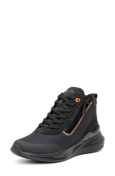 Ara Marne Water Resistant High Top Sneaker In Black