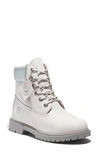 Timberland 6-inch Heritage Waterproof Boot In Bright White