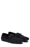 Swims Woven Driving Shoe In Black