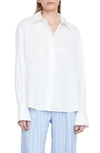 VINCE RELAXED CLASSIC COTTON SHIRT