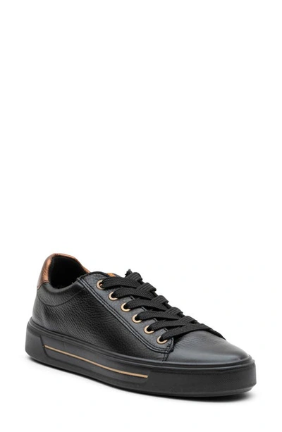 Ara Camden Trainer In Black/ Black