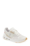 On White Cloudrift Sneakers In White/ Sand