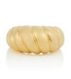 SOPHIE BUHAI SHELL MEDIUM 18KT GOLD-PLATED STERLING SILVER RING