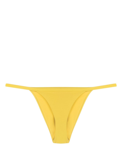 Form And Fold Yellow The Bare Bikini Bottoms In Green