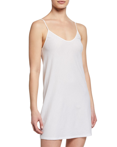 Skin Sexy Pima Cotton Slip In White