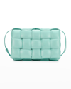 Bottega Veneta Padded Cassette Crossbody Bag In Spearmint