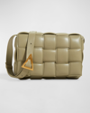 Bottega Veneta Padded Cassette Bag In Travertine