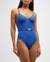 SOLID & STRIPED THE SPENCER SOLID RIB ONE-PIECE SWIMSUIT